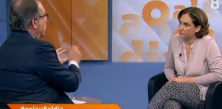 Josep Cuní entrevistó a Ada Colau después de su primer pleno como alcaldesa