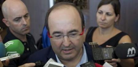 El líder del PSC, Miquel Iceta.