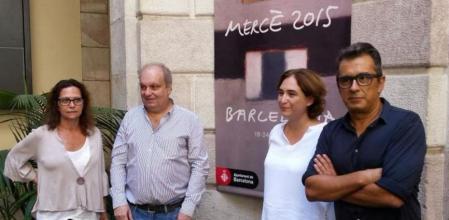 Andreu Buenafuente durante el anuncio de su designación como pregonero de las fiestas de La Mercè 2015