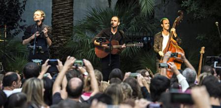 Concierto de Blaumut en las pasadas fiestas de la Mercè