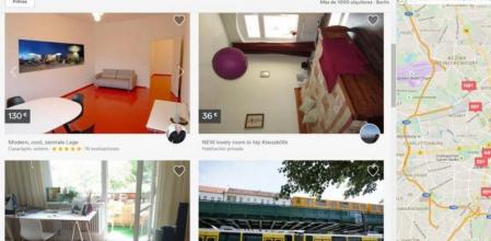 Página de Airbnb
