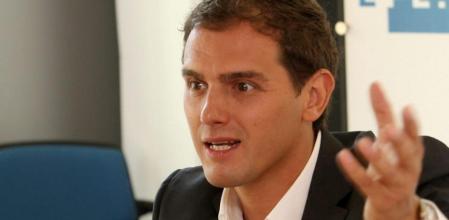 El líder de Ciutadas, Albert Rivera