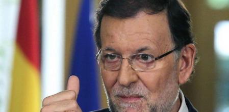 Rajoy, durante la presentación de los PGE