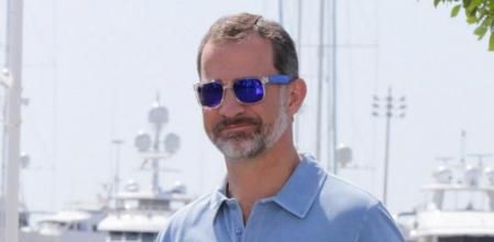 El Rey Felipe, en el primer día de la Copa del Rey de Vela en Palma de Mallorca