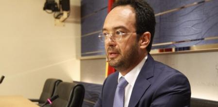 El portavoz del Grupo Socialista en el Congreso de los Diputados, Antonio Hernando