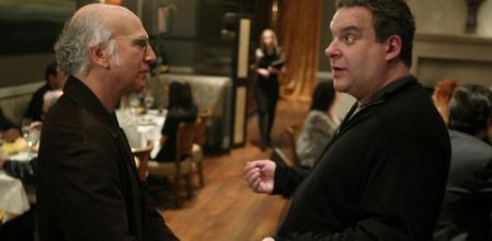 Larry David y Jeff Garlin en una imagen de la serie que lleva desde 1999 en antena (y cuatro años ausente).