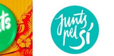 Combo de los logos de Junts y Junts pel Sí