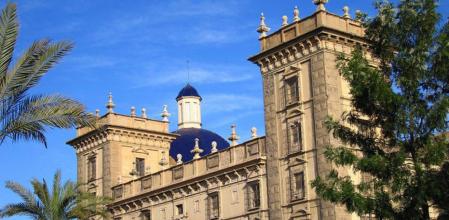 Fachada del museo de Bellas Artes San Pío V de Valencia