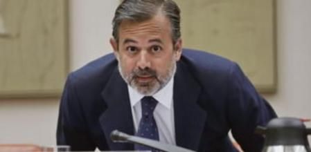 El subsecretario del Ministerio de la Presidencia, FedericoRamosdeArmas, momentos antes de su comparecencia hoy en la Comisión de Presupuestos del Congreso de los Diputados para informar sobre temas relativos al proyecto de Ley de Presupuestos Generales del Estado para 2016.