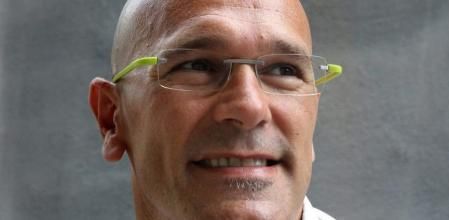 Romeva durante una entrevista con la agencia Efe