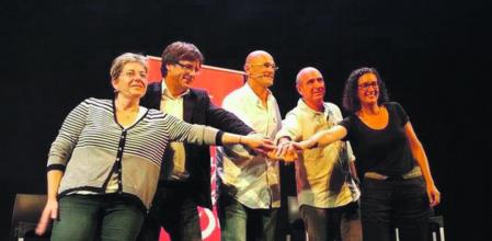 Los cabeza de lista de Junts pel Si