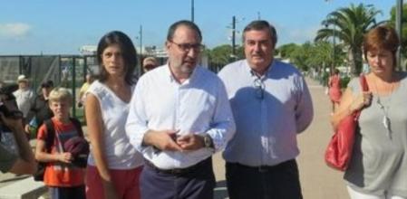 El secretario general del Comité de Govern de Unió, Ramon Espadaler, en l'Estartit.