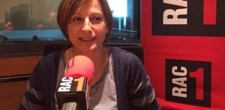 La número dos de Junts pel Sí y expresidenta de la ANC, Carme Forcadell, en RAC1.