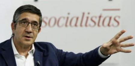 El secretario de Acción Política, Ciudadanía y Libertades del PSOE y exlehendakari, Patx iLópez.