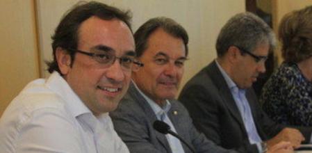 Mas y Rull, durante la reunión del comité ejecutivo nacional de CDC.