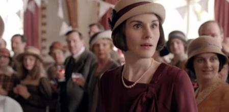 Michelle Dockery en una imagen del tráiler de la temporada final de 'Downton abbey'.