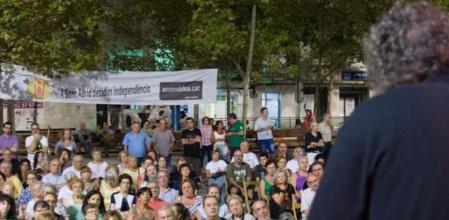 Acto de la ANC celebrado el pasado sábado en Sant Adrià