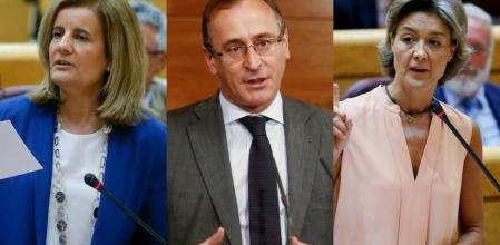 Fátima Báñez, Alfonos Alonso e Isabel García Tejerina