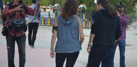 Ana Rosa y Pablo Iglesias se van de 'running' por Madrid para 'El Programa de AR'