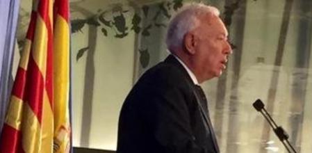 El ministro de Exteriores, José Manuel García Margallo, en el Forum Nueva Economía.