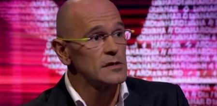 Raül Romeva, durante la entrevista que concedió a la cadena BBC