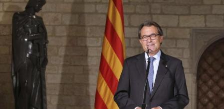 Imagen facilitada por el departamento de la presidencia de la Generalitat, del presidente Artur Mas
