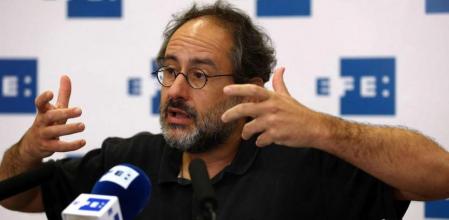 Antonio Baños, candidato de la CUP a la presidencia de la Generalitat