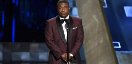 Tracy Morgan en su reaparición en los premios Emmys.
