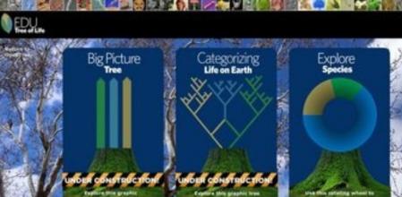 Página web del proyecto Open Tree of Life