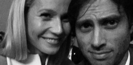 Brad compartió esta foto en Instagram con Gwyneth