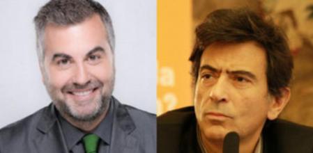 El locutor Carlos Alsina y el columnista Arcadi Espada