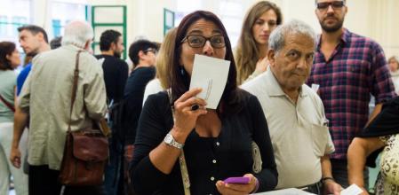 Elecciones catalanas: Largas colas para votar