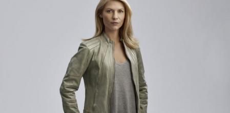 Claire Danes, en el póster promocional de la quinta temporada
