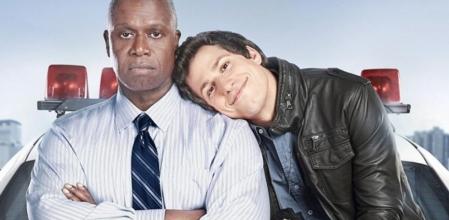 Andre Braugher y Andy Samberg en 'Brooklyn Nine-Nine'.