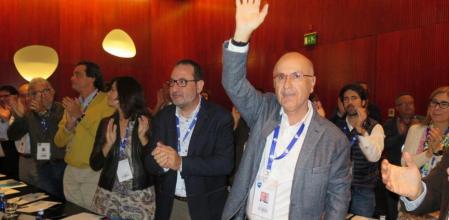 Duran i Lleida tras su intervención en el consejo nacional de Unió