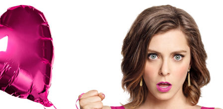 La actriz Rachel Bloom en una imagen promocional de 'Crazy ex girlfriend'.