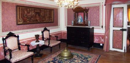 Una de las estancias del castillo de Vicfred