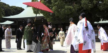 Una boda tradcional en Japón&nbsp;