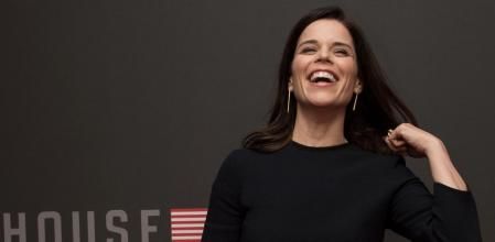 Neve Campbell en la premiere de ‘House of cards’.