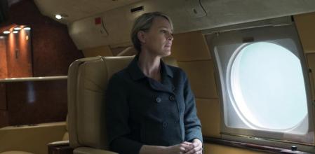 Robin Wright aprovecha cada escena en 'House of cards'.