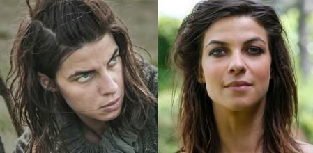 La actriz española Natalia Tena interpreta al personaje de Osha en Juego de tronos