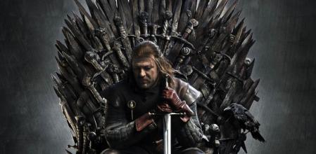 Ned Stark en el trono de hierro
