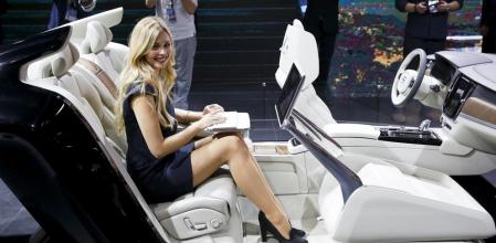Volvo ha elegido el Salón del Automóvil de Pekín para presentar el S90 Excellence Lounge Console