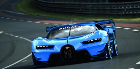 La aerodinámica del Bugatti Vision GT se ha inspirado en los prototipos de resistencia en circuitos