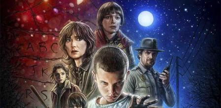 El póster de 'Stranger things' con Winona Ryder.