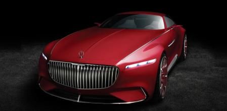 La elegante y clásica calandra de Maybach preside el frontal