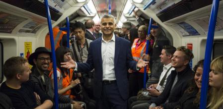 Sadiq Khan llegó a la alcaldía de Londres en el 2016 y el año pasado renovó mandato