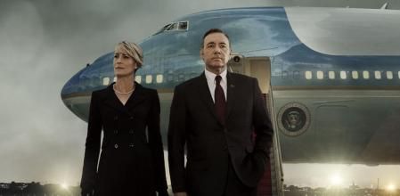 Robin Wright y Kevin Spacey están nominados al Emmy por 'House of cards'.