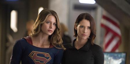 Melissa Benoist y Chyler Leigh.