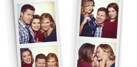 El trío de 'You me her'.